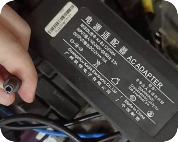 *Brand NEW* Suitable for Kaijia KJ-BJ-120100A All-in-One Computer Display Power Adapter 12V10A Round Port Char *Brand NEW* Suitable for Kaijia KJ-BJ-120100A All-in-One Computer Display Power Adapter 12V10A Round Port Char